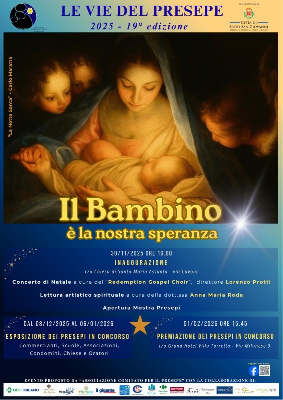 Concorso di presepistica a Sesto San Giovanni 2025