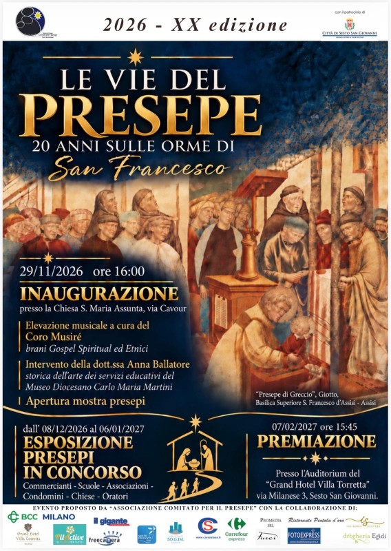 Concorso di presepistica a Sesto San Giovanni 2027