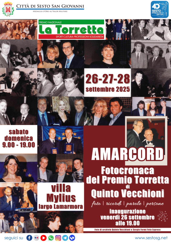 Amarcord - Fotocronaca del Premio Torretta di Quinto Vecchioni