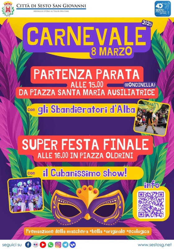 Carnevale in piazza 2025