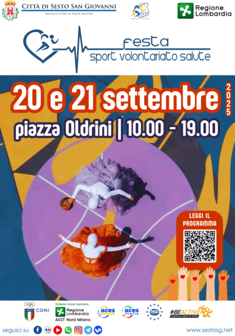 Festa dello Sport, del Volontariato e della Salute 2025