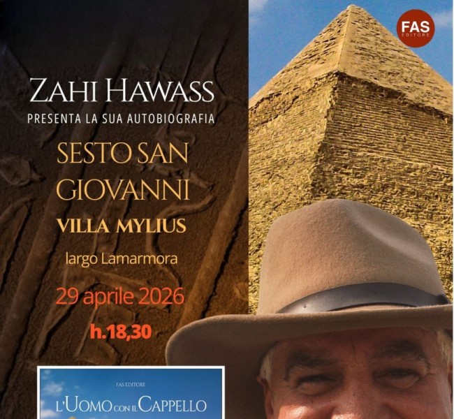 Incontro con il Prof. ZAHI HAWASS  - Presentazione della sua autobiografia