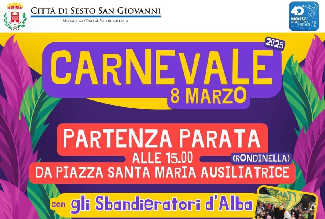 Carnevale in piazza 2025