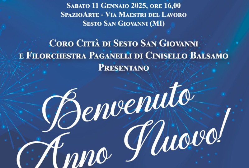 Video Concerto Filorchestra Paganelli e Coro città di Sesto San Giovanni - Benvenuto anno nuovo!