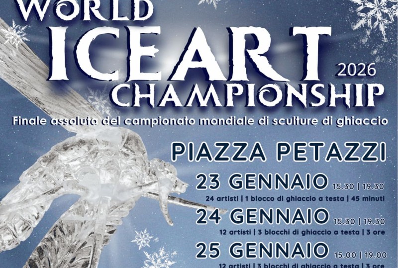 World Ice Art Championship - Campionato mondiale di sculture di ghiaccio 2026