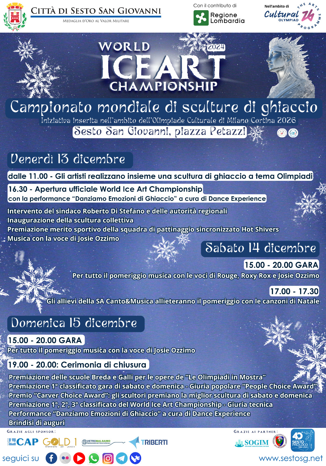 World Ice Carving Championship 2024 programma