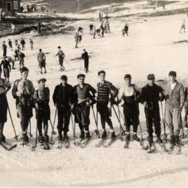 Gita In Montagna Ercole Marelli Anni 30