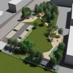 2250 - Viale delle Rimembranze. Il progetto del giardino