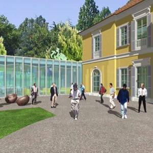 2160 - Villa Zorn. Il progetto del 2021. Il nuovo corpo di fabbrica