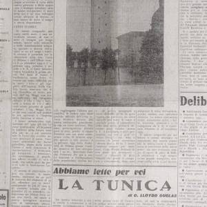 3446 - Chiesa di Santo Stefano. Ritaglio sulla costruzione del campanile